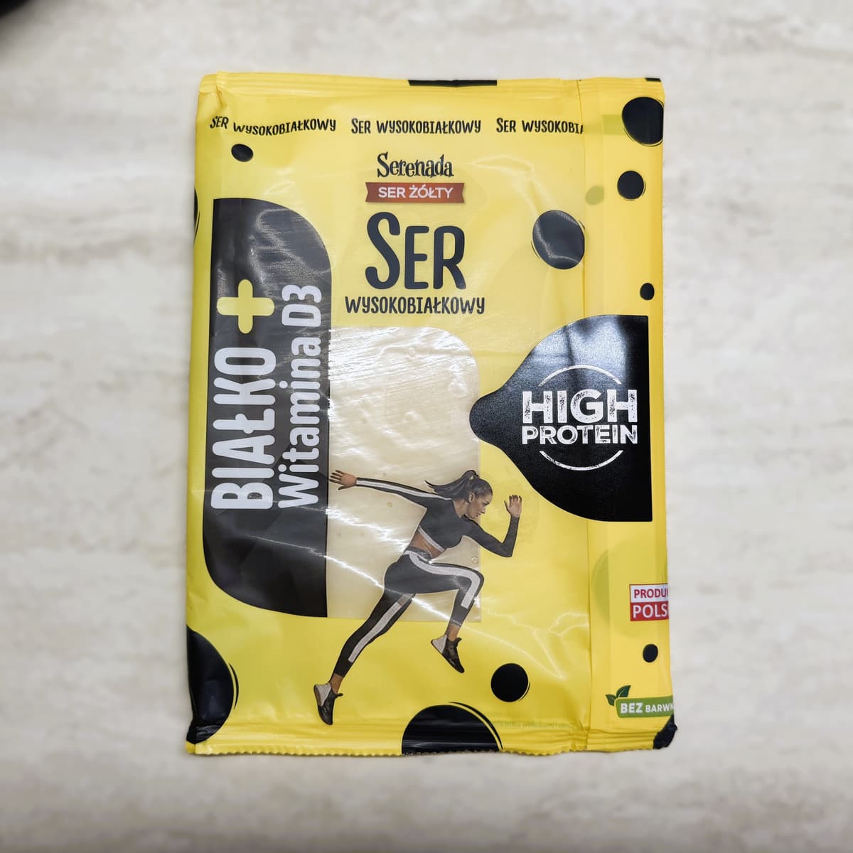 Serenada Brânză maturată proteică cu adaos de vitamina D feliată